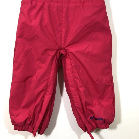 Columbia Girls 18-24 Month Bib Overall Snowsuit - Picture 2 of 7